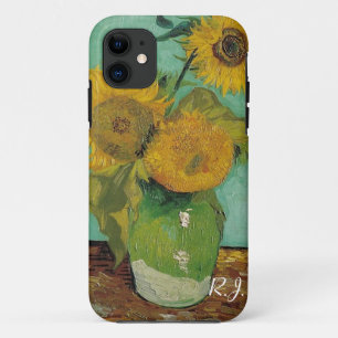 Vase mit drei Sonnenblumen, Vincent van Gogh Case-Mate iPhone Hülle