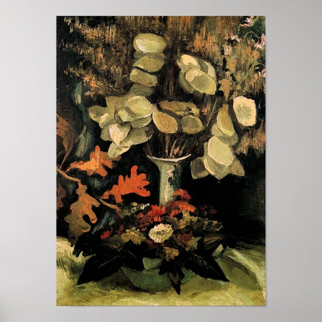 Vase mit Ehrlichkeit (F76) Van Gogh Fine Art Poster (Vorne)