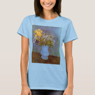 Vase mit Flieder und Gänseblümchen von Vincent van T-Shirt