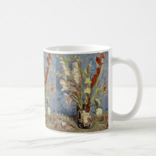 Vase mit Gladiolen von Vincent Van Gogh Kaffeetasse