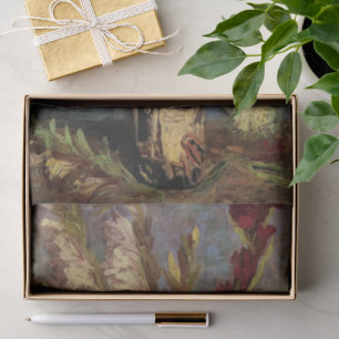 Vase mit Gladiolen von Vincent van Gogh Seidenpapier
