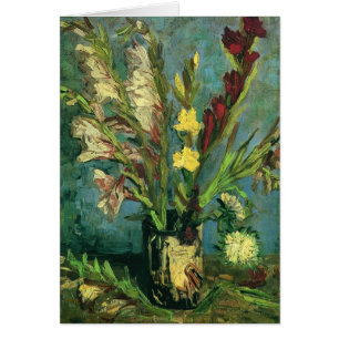Vase mit Gladioli (F248a) Van Gogh Fine Art