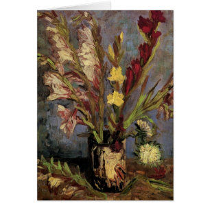 Vase mit Gladioli von Vincent van Gogh