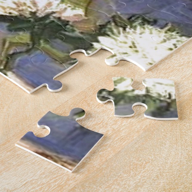 Vase mit Gladioli von Vincent van Gogh, 1886. Puzzle (Seite)