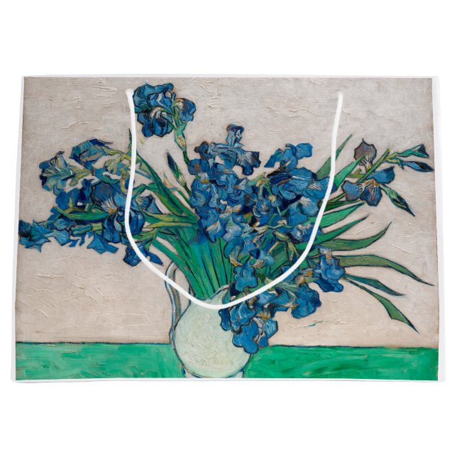 Vase mit Ire, Van Gogh Große Geschenktüte (Vorderseite)