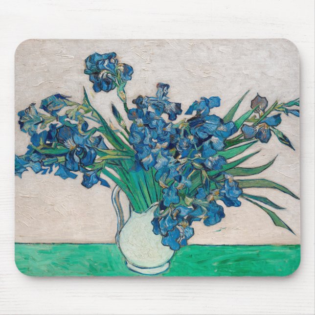 Vase mit Ire, Van Gogh Mousepad (Vorne)