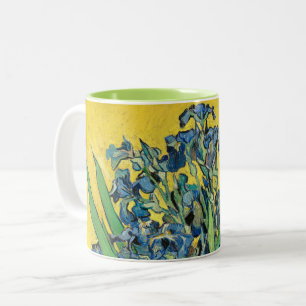 Vase mit Ire, Vincent Van Gogh Zweifarbige Tasse