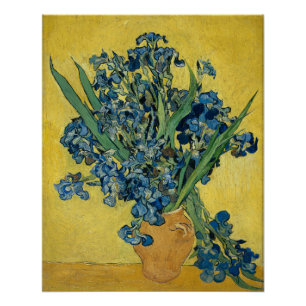 Vase mit Irisvon Van Gogh Poster