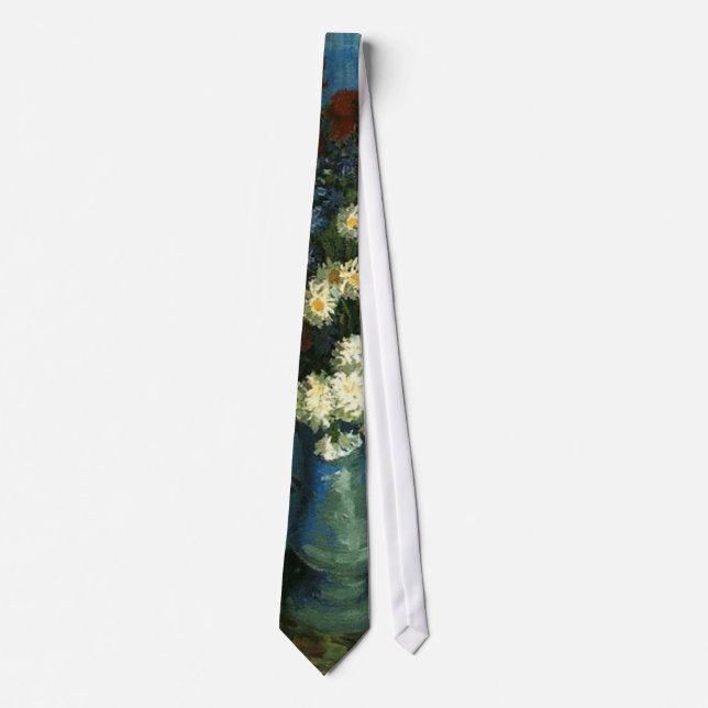 Vase mit Kornblumen und Mohn, van Gogh Krawatte (Vorderseite)