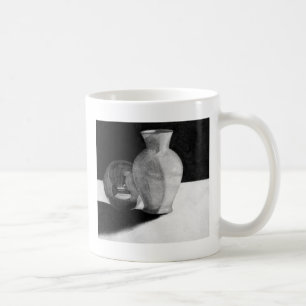 Vase mit Kugel Tasse