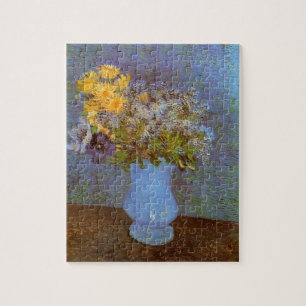 Vase mit Lilacs und Daisis von Vincent van Gogh Puzzle