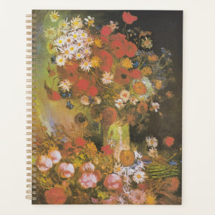 Vase mit Maisblumen und Pfefferkuchen, Bäuche und Planer