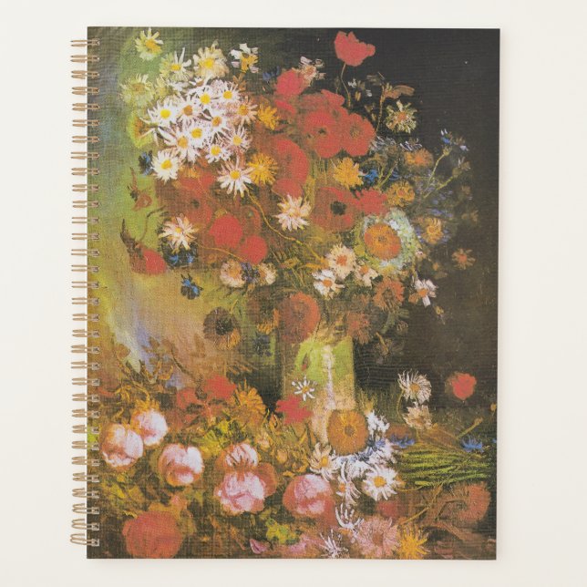 Vase mit Maisblumen und Pfefferkuchen, Bäuche und  Planer (Vorderseite)