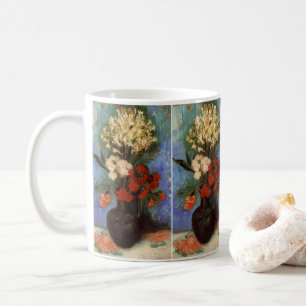 Vase mit Nelken von Vincent van Gogh Kaffeetasse