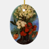 Vase mit Nelken von Vincent van Gogh