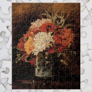 Vase mit Nelken von Vincent van Gogh Puzzle