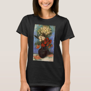 Vase mit Nelken von Vincent van Gogh T-Shirt