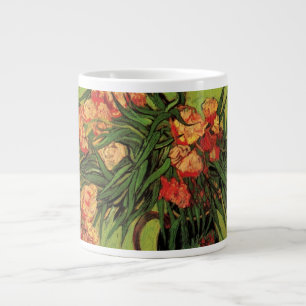 Vase mit Oleanders und Bücher von Vincent van Gogh Jumbo-Tasse