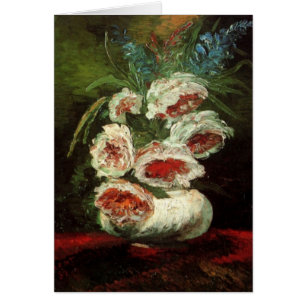 Vase mit Peonys von Vincent van Gogh