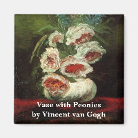 Vase mit Peonys von Vincent van Gogh
