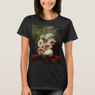 Vase mit Pfingstrosen von Vincent van Gogh T-Shirt