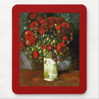 Vase mit Red Poppies Van Gogh Fine Art