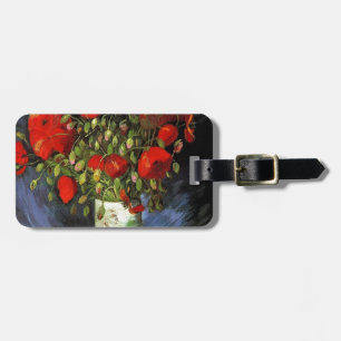 Vase mit Red Poppies Vincent van Gogh Gepäckanhänger