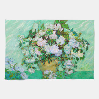 Vase mit Rose Van Gogh Fine Art Handtuch