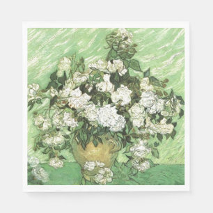 Vase mit Rose - Van Gogh Serviette
