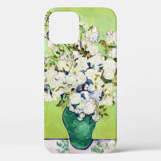 Vase mit Rose Vincent Van Gogh Gemälde Blume Case-Mate iPhone Hülle (Rückseite)