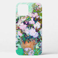 Vase mit Rose von Vincent Van Gogh lebendig