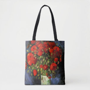Vase mit roten Mohnblumen von Vincent van Gogh