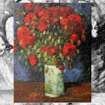 Vase mit roten Pflücken von Vincent van Gogh Puzzle<br><div class="desc">Vase with Red Poppies by Vincent van Gogh ist ein Vintager Post-Impressionismus der schönen Kunst noch Leben florale Natur Malerei. Ein wunderschönes Bouquet mit blühenden Blume aus rotem Mohn aus dem Garten in einer Vase. An diesem Valentinstag sage ich Ihnen, ich Liebe Sie mit Blume, die ein Leben lang dauern...</div>