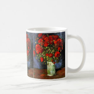 Vase mit roten Pflücken von Vincent van Gogh Tasse