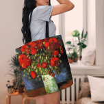 Vase mit roten Poppies | Vincent van Gogh<br><div class="desc">Vase with Red Poppies von Vincent van Gogh ist ein faszinierendes Stillleben-Gemälde, das die lebendige Verwendung von Farbe und expressivem Pinsel durch den Künstler unterstreicht. Das Gemälde enthält eine einfache Ohrenvase, gefüllt mit fett-, krummen Mohn, Set vor einem texturierten, gedämpften Hintergrund. Der Kontrast zwischen den lebhaften Blume und der gedämpften...</div>