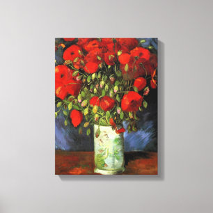 Vase mit roten Poppies Vincent van Gogh Leinwanddruck