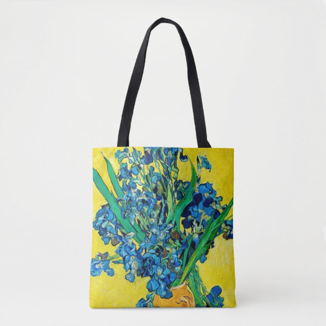 Vase mit Schwertlilien, Van Gogh (Vorderseite)