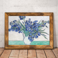 Vase mit Schwertlilien Vincent van Gogh