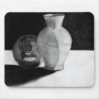 Vase mit Sphere Mousepad