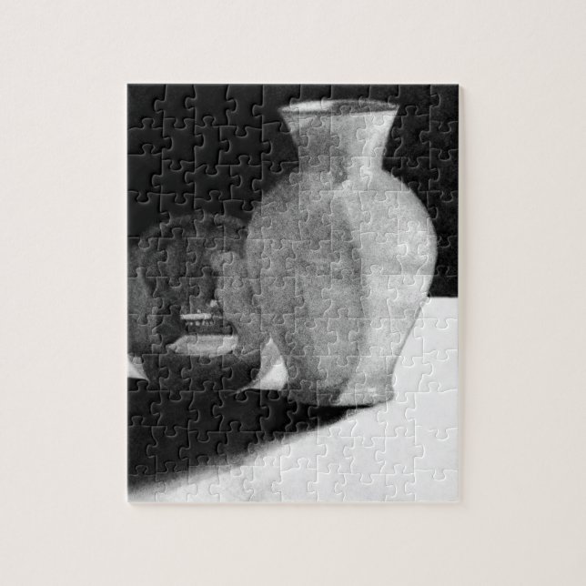 Vase mit Sphere Puzzle (Vertikal)