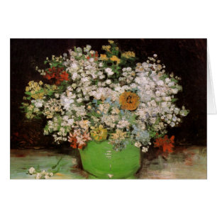 Vase mit Zinnia-Blume von Vincent van Gogh