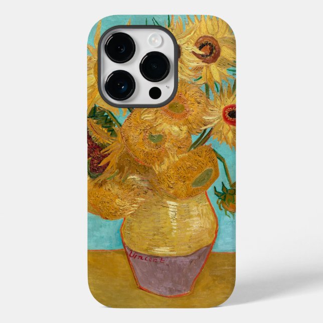 Vase mit zwölf Sonnenblumen | Van Gogh | Case-Mate iPhone Hülle (Rückseite)