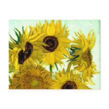 Vase mit zwölf Sonnenblumen, Van Gogh Fine Art