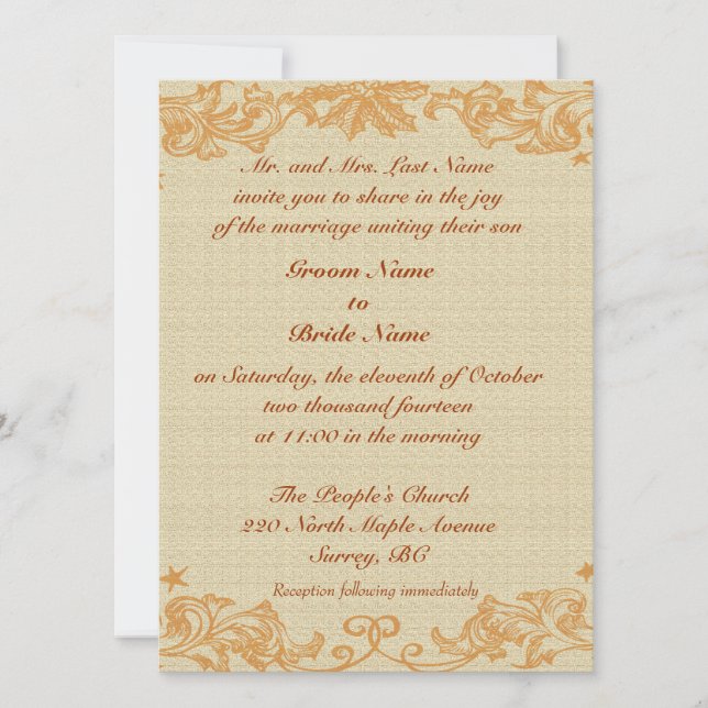 Vase mit zwölf Sonnenblumen, Vincent van Gogh. Einladung (Vorderseite)