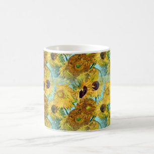 Vase mit zwölf Sonnenblumen von Vincent van Gogh Kaffeetasse