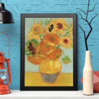 Vase mit zwölf Sonnenblumen von Vincent van Gogh