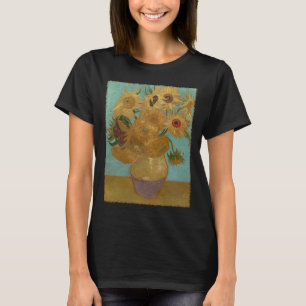 Vase mit zwölf Sonnenblumen von Vincent van Gogh T-Shirt