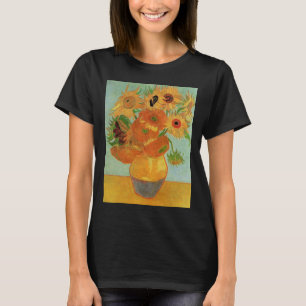 Vase mit zwölf Sonnenblumen von Vincent van Gogh T-Shirt