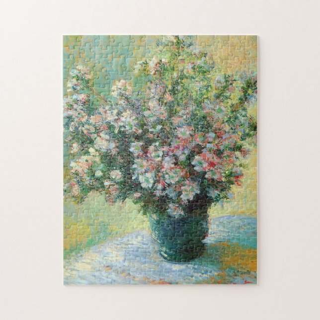 Vase of Blume Fine Art Claude Monet Fine Art Puzzle (Vertikal)