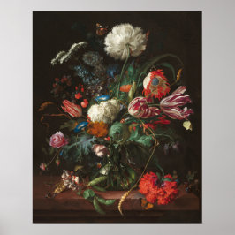 Vase of Blume - Jan de Heem Fine Art Poster